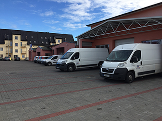 Hurtownia ALF i flota dostawcza